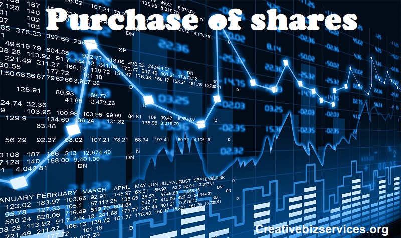 Purchase of shares