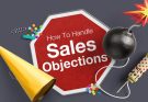 What are the 4 steps to overcoming sales objections?