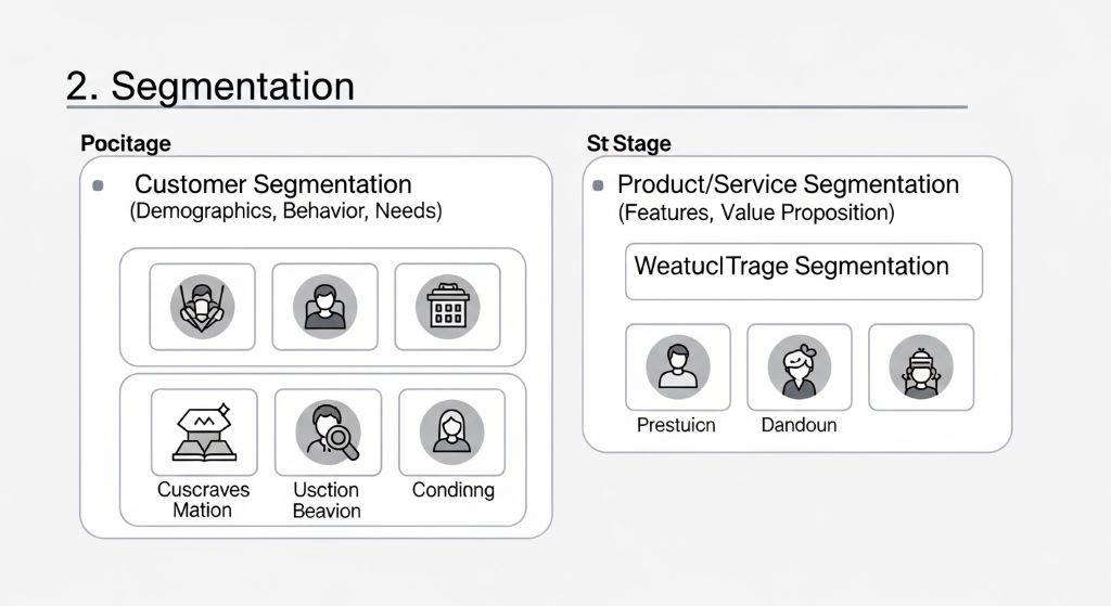 Diagram showing steps of business profiling for pricing decisions