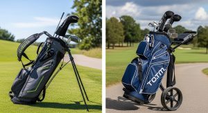Do pro golfers use carry or cart bags