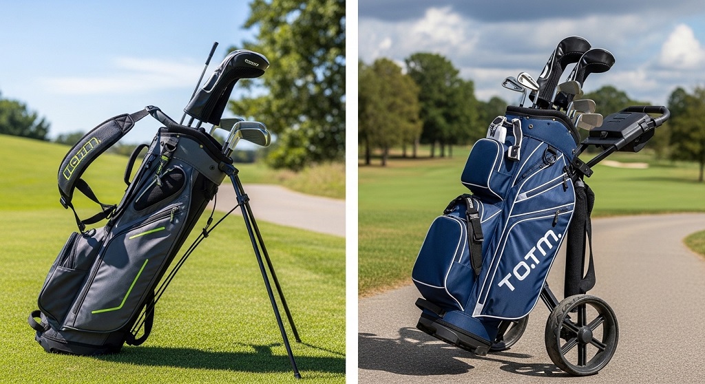 Do pro golfers use carry or cart bags