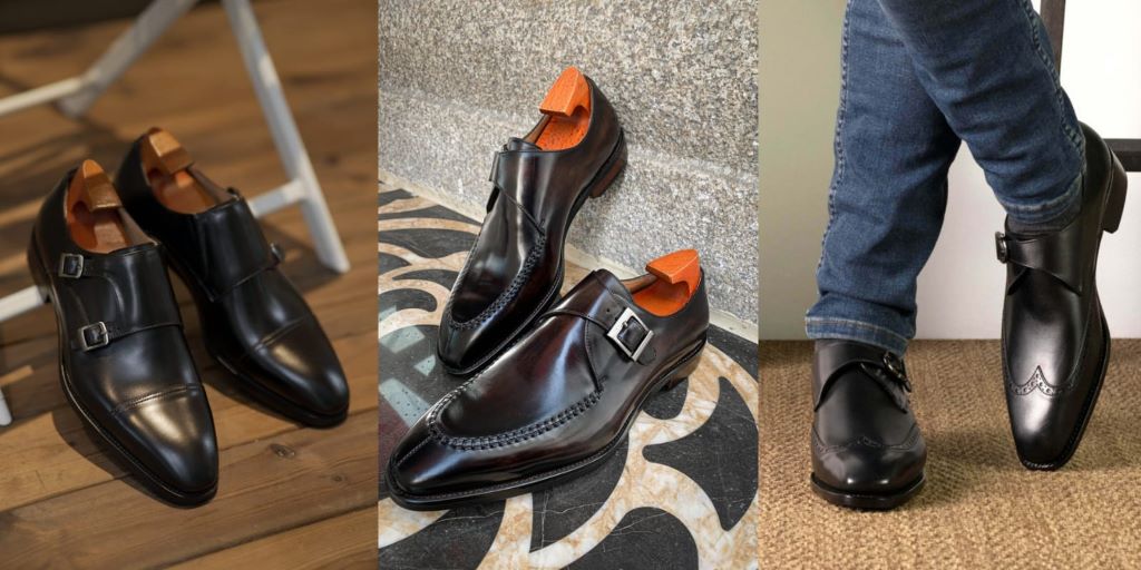 Men's leather dress shoes showcasing premium craftsmanship and comfort