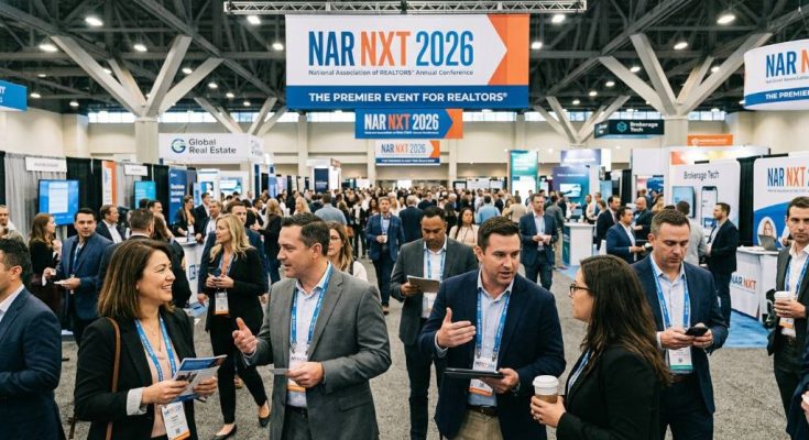 Real estate professionals networking at NAR NXT 2026 annual conference